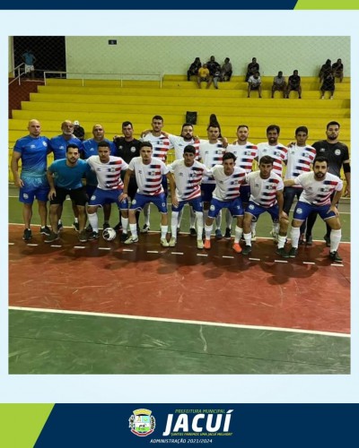 Parabéns aos atletas de Futsal