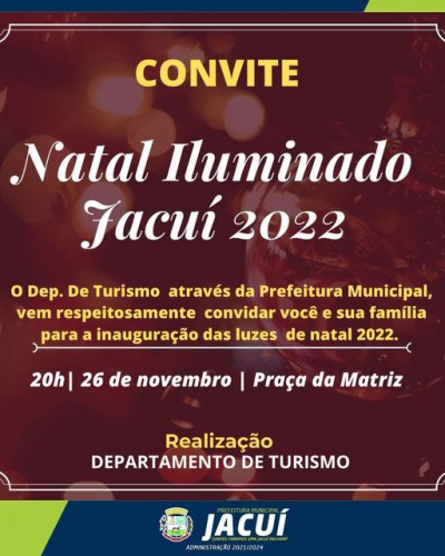 Convite - Natal Iluminado 2022