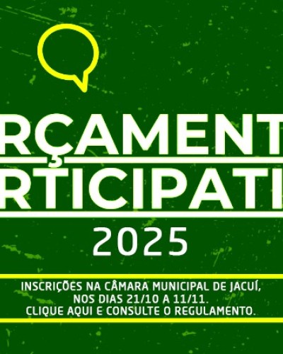 Regulamento para realização de audiência pública para orçamento participativo